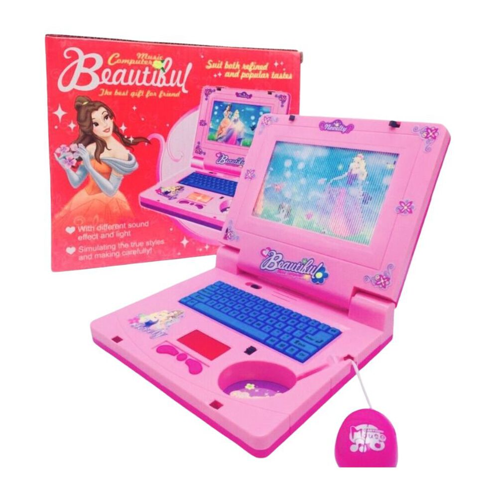 Computador Portatil Juguete Interactivo Infantil Princesas image number 4.0