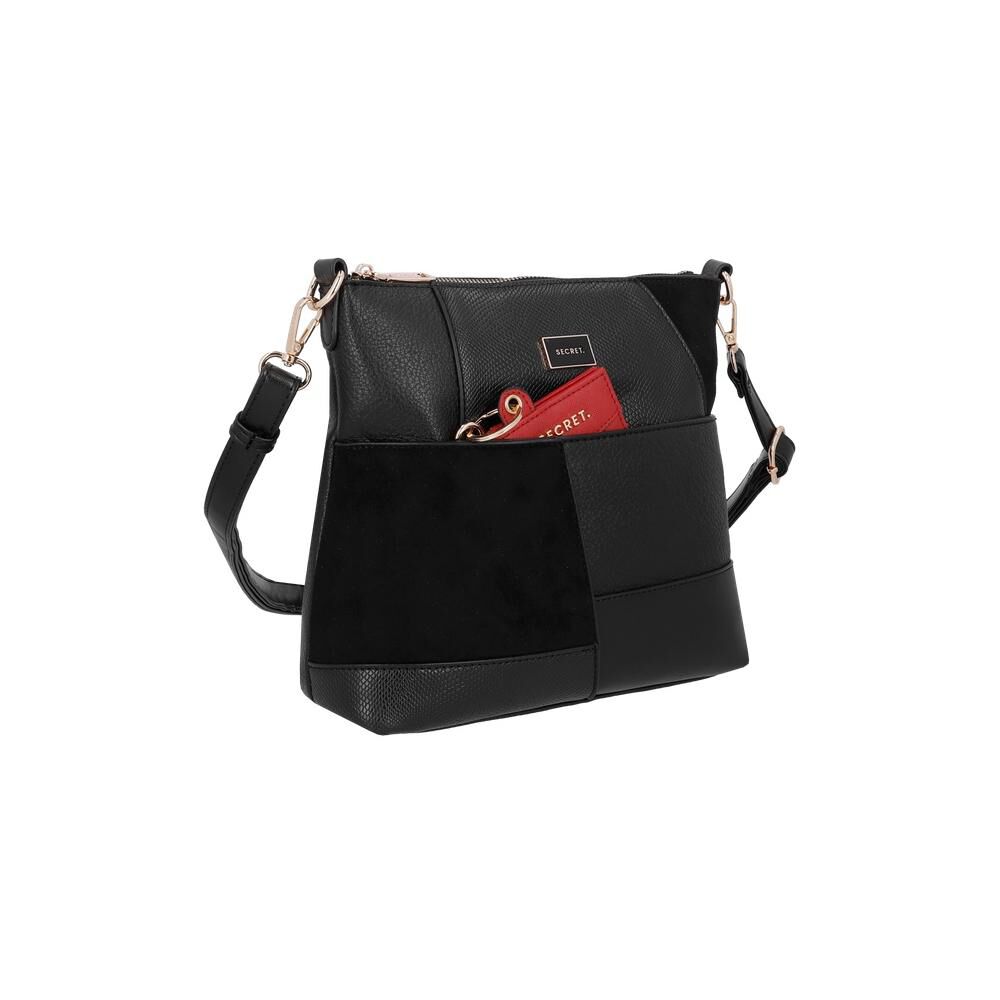 Bandolera Secret Cracovia St6 L Negro image number 5.0