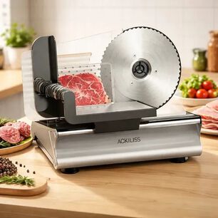 Rebanadora Cortadora De Carne 2000w Marca Ackiliss