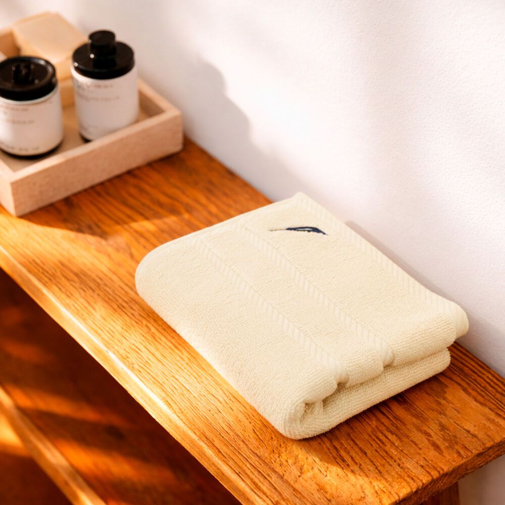 Toalla De Mano Nautica Signature Premium 100% Algod&oacute;n Beige image number 5.0