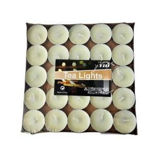 Set 50 Velas Flotantes Decorativas Blancas