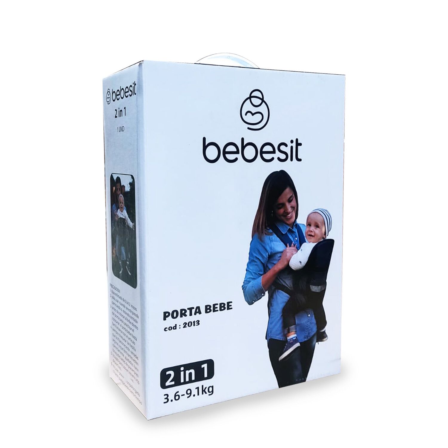 Porta Bebe 2013 Azul Bebesit image number 6.0