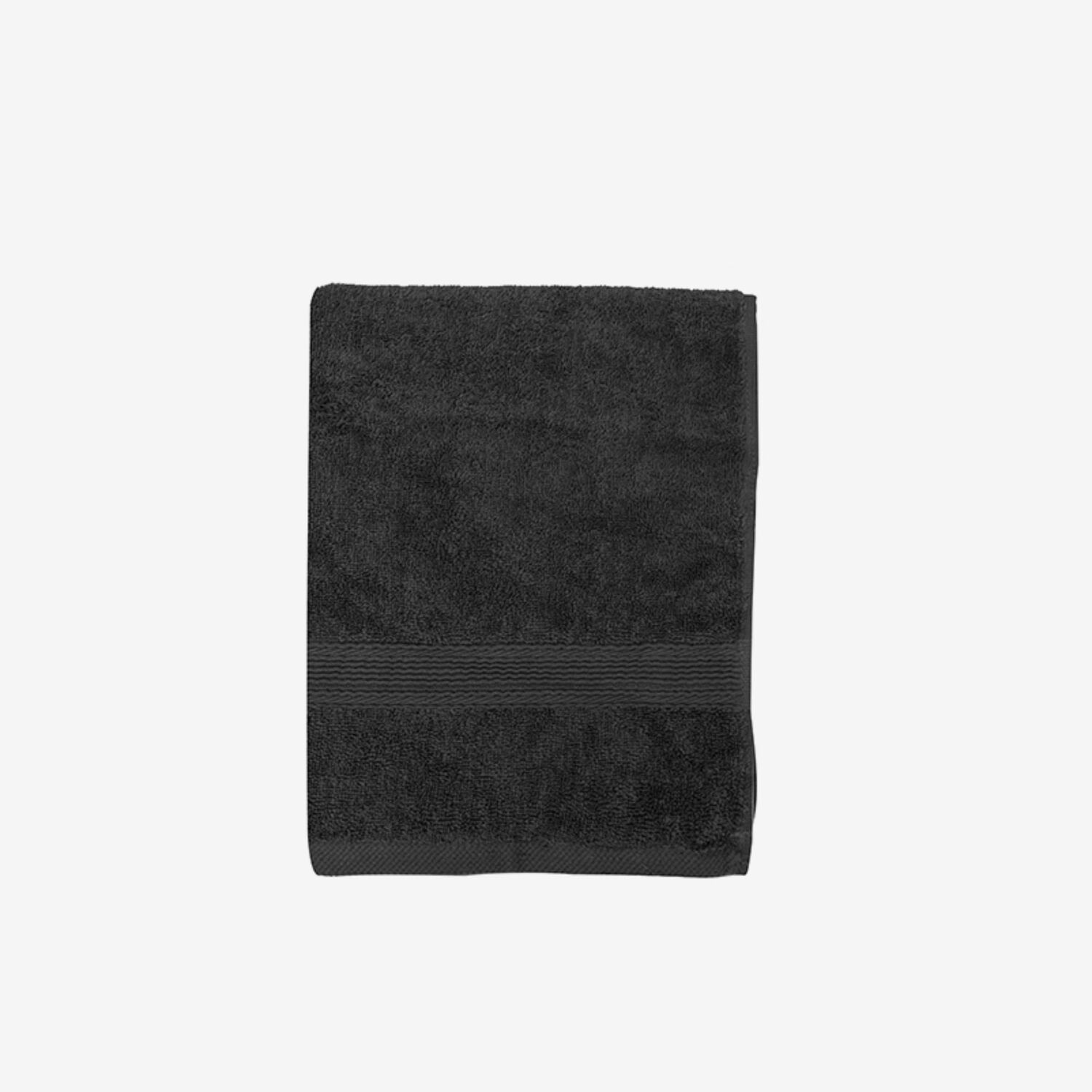 Toalla De Ba&ntilde;o - 100% Algodon 550grs 70x140cm Ultra Absorbente Negra image number 1.0