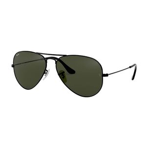 Lentes De Sol Aviator Black Green Ray-ban