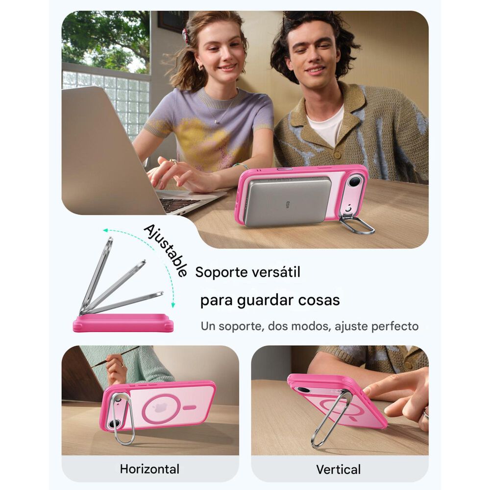 Para Iphone 17 Air - Carcasa Magsafe Con Soporte image number 4.0