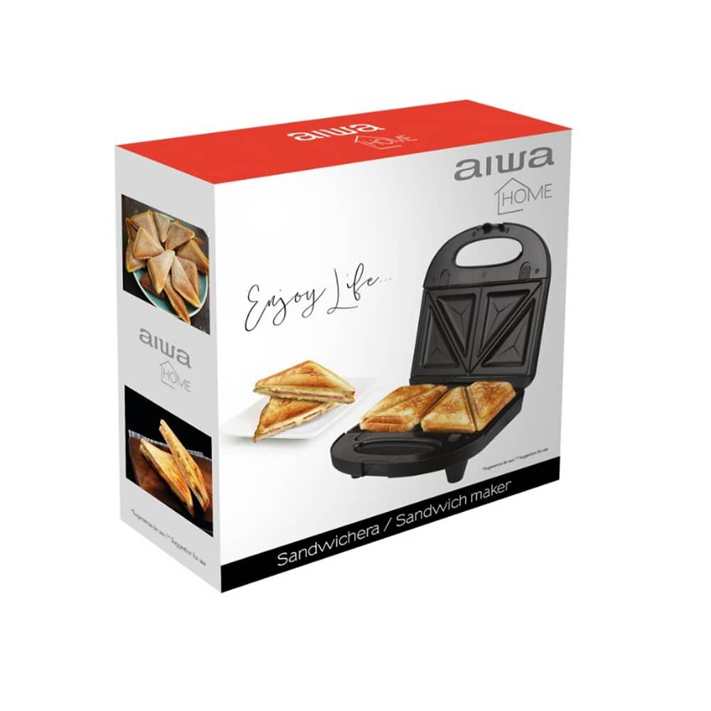 Sandwichera Tostador Aiwa 700w Aw-sd5000 image number 1.0