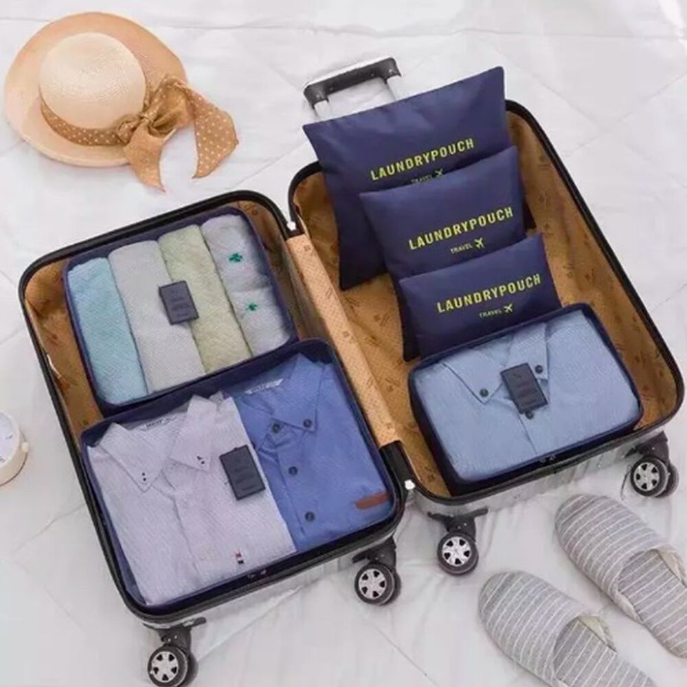 Organizador Set De 6 Bolsa De Almacenamiento Para Maletas image number 0.0