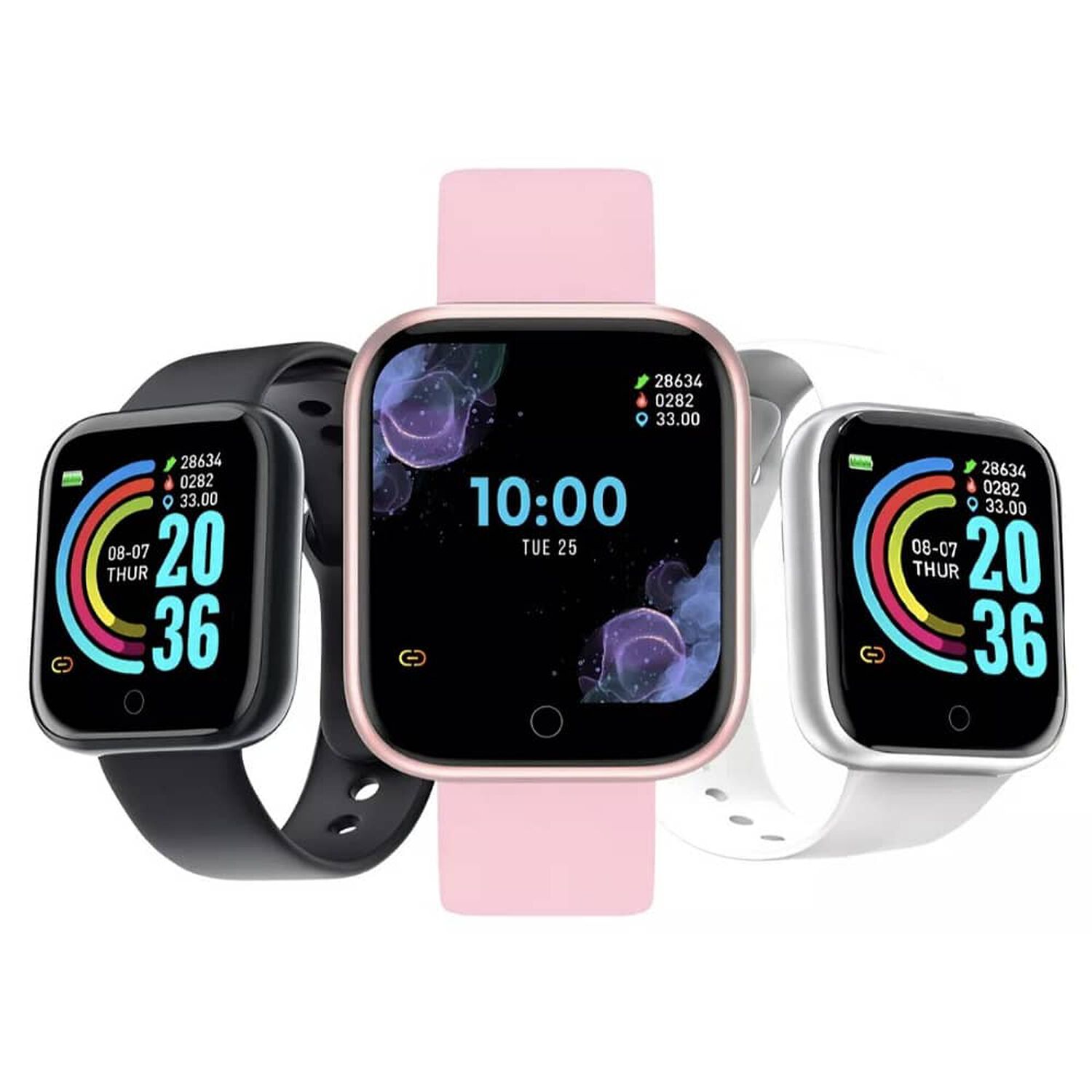 Smartwatch Smart Bracelet Rosa image number 0.0