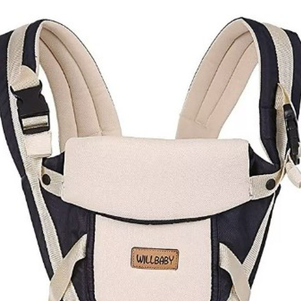 Mochila Portabebé 3 En 1 Ajustables Asiento Removible Café image number 2.0