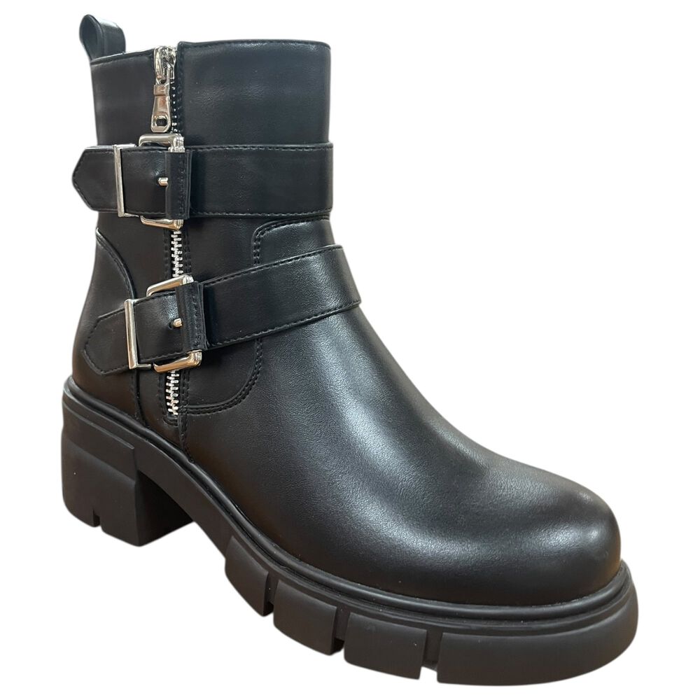 Botin Casual Mujer Negro Plataforma Dereck Detogni image number 2.0