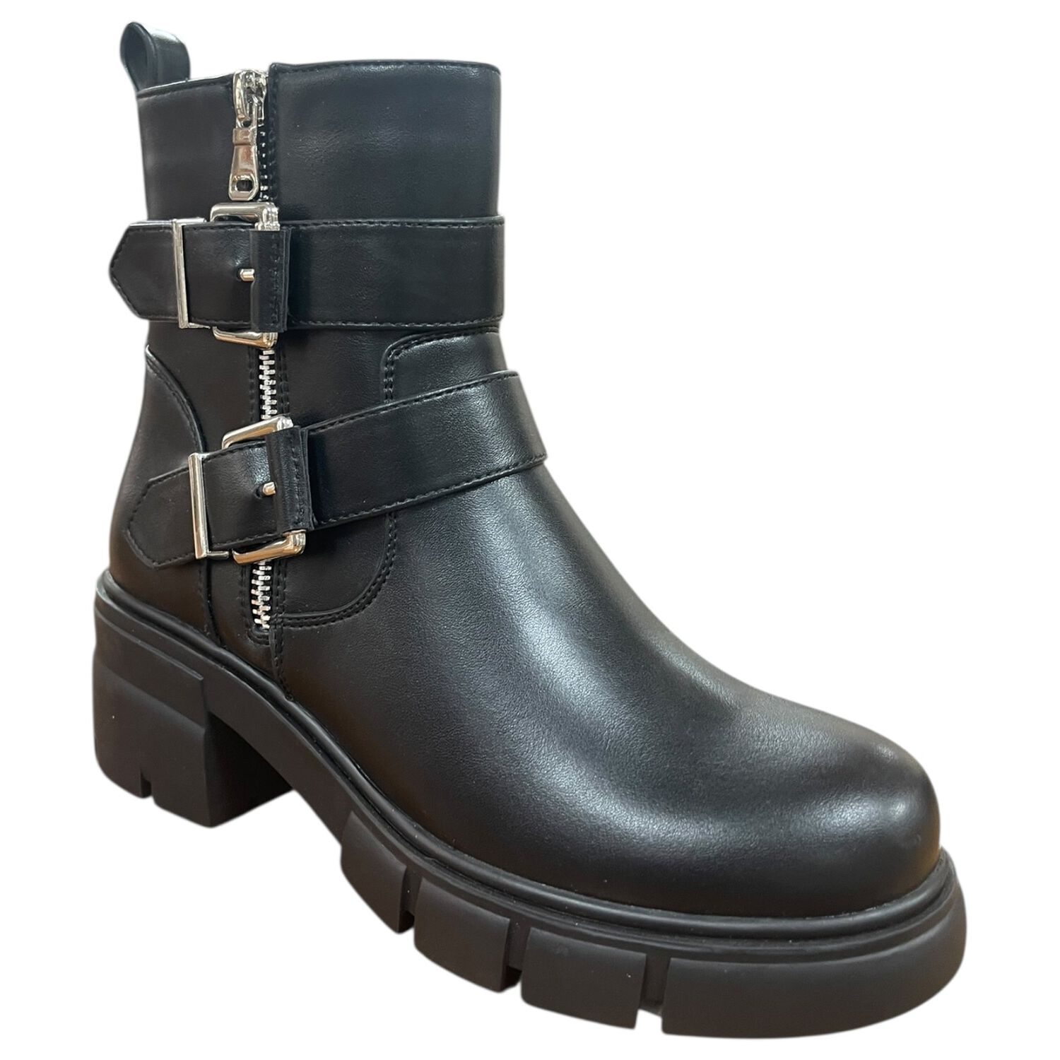 Botin Casual Mujer Negro Plataforma Dereck Detogni image number 2.0