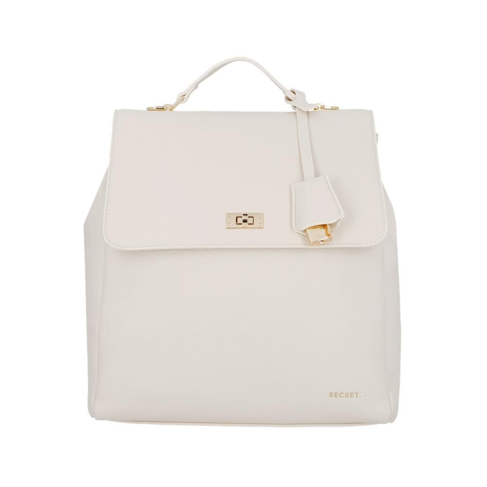 Mochila Secret Minsk St6 L Beige image number 0.0
