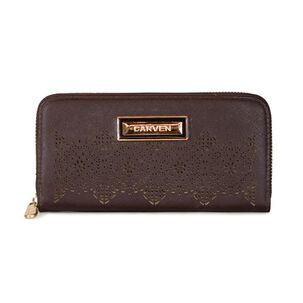 Billetera De Mujer Melissa Café Carven