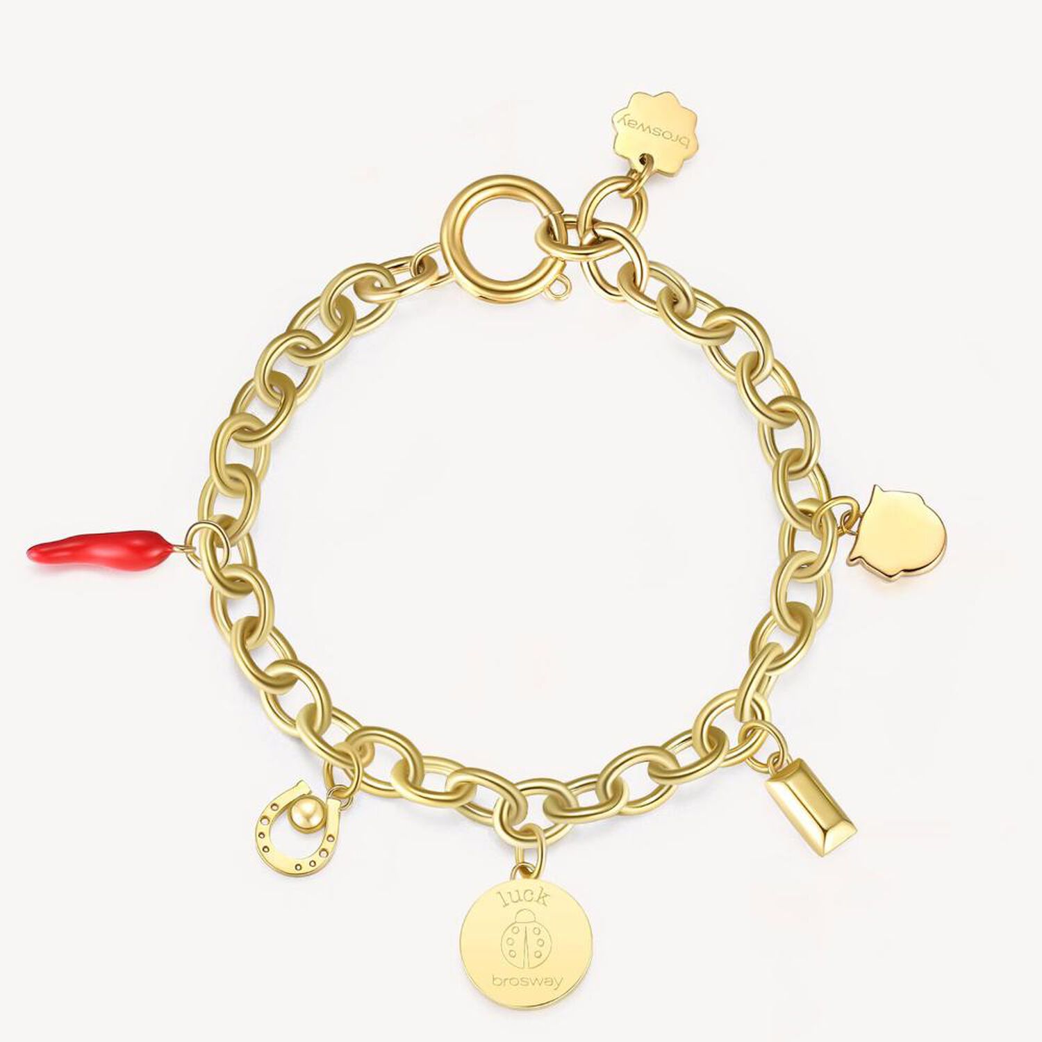Pulsera Brosway Chakra Dorada Bhkb118 image number 1.0