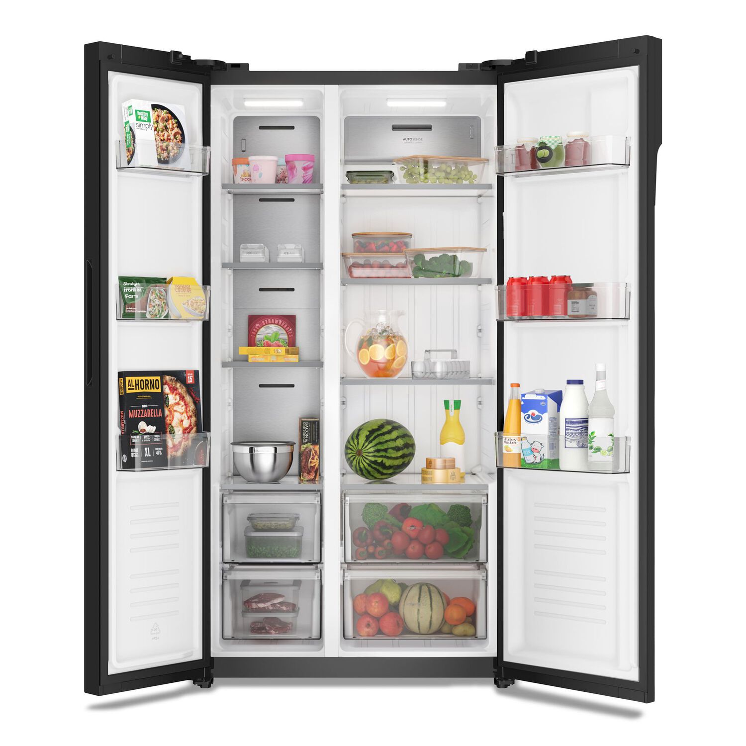 Refrigerador 525l No Frost Side By Side Inverter Es5gb Black image number 4.0