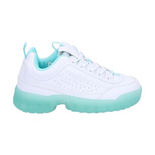 Zapatilla Urbana Mujer Blanco/verde Amalia Police