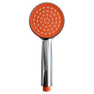 Pack Manguera Flexible 150cm Soporte Mango Ducha Naranjo