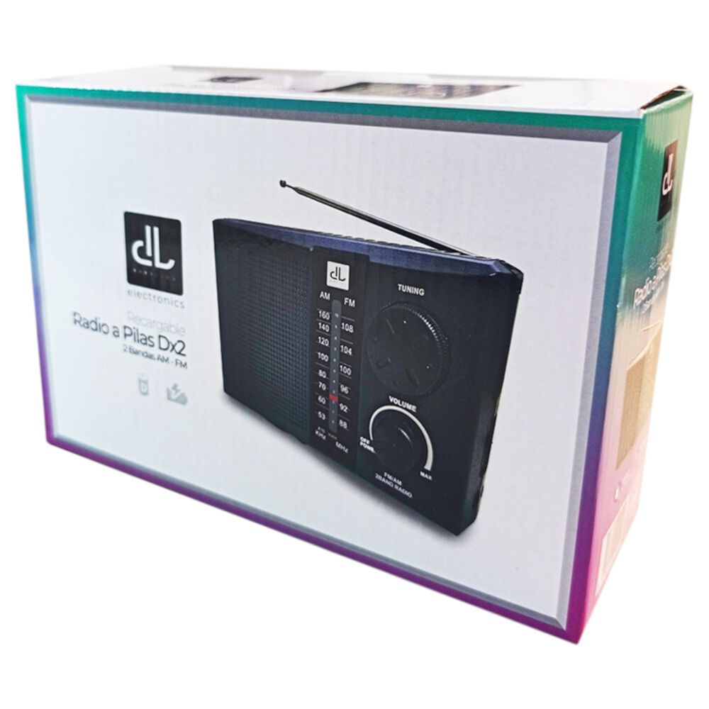 Radio Portatíl Recargable Y A Pilas Multibandas Am/fm / Sw image number 3.0