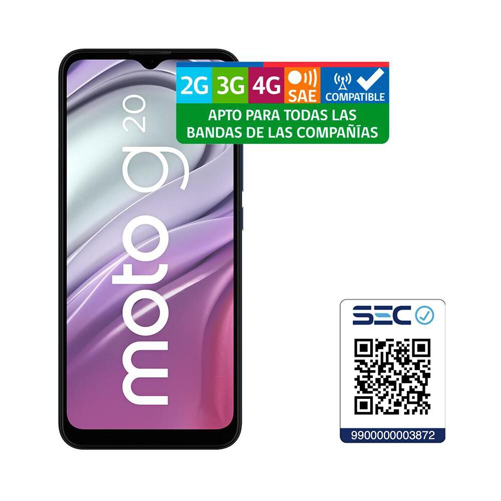 Smartphone Motorola G20 Azul / 64 Gb / Liberado image number 10.0