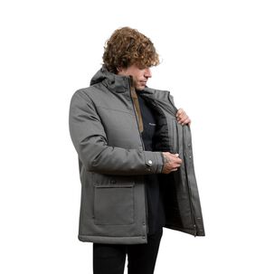 Chaqueta Impermeable 3m Expedition V2 Gris Oscuro Hombre Falcone