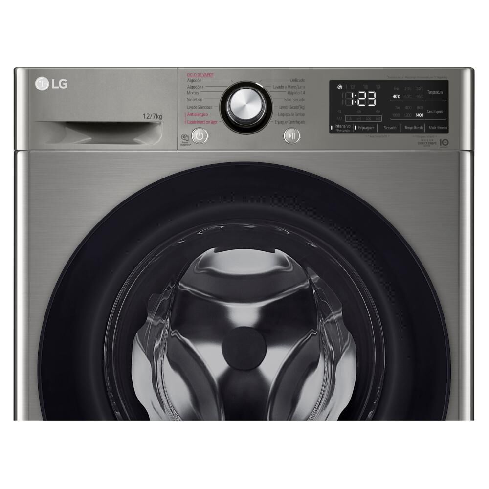 Lavadora Secadora LG WD12VVC5S6 / 12 Kg / 7 Kg image number 4.0