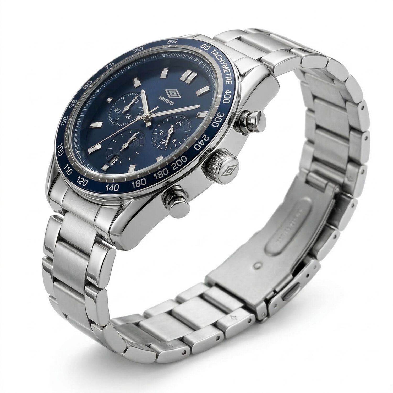 Reloj An&aacute;logo Hombre Umbro Plus Plateado Umbp-1500-118 image number 4.0