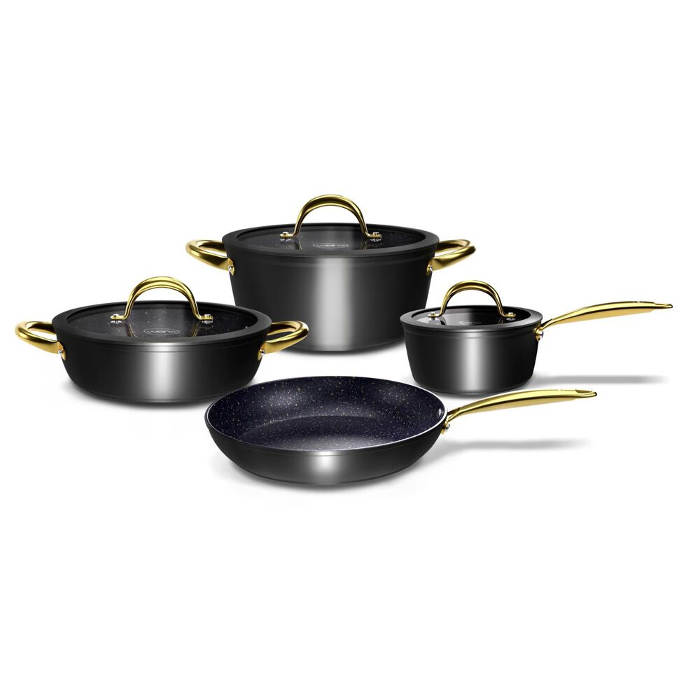 Bateria Cocina Wens Golden Series 7 Piezas Aluminio Forjado image number 0.0