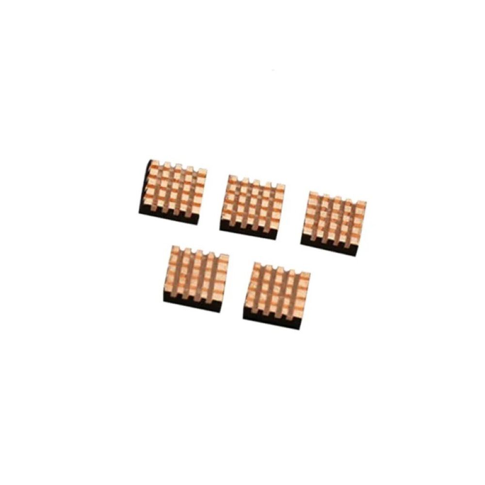 Pack De 5 Disipadores De Cobre Puro Para Raspberry U Otros image number 2.0