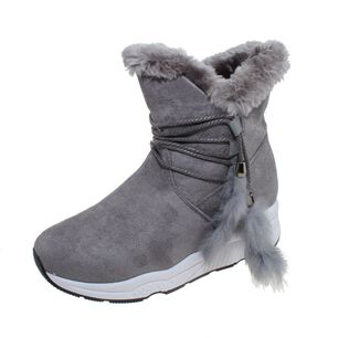 Bot&iacute;n Piel Gris Via Franca Art. 52002b31086grey