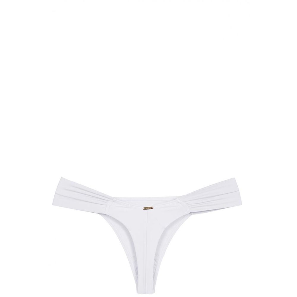 Colaless Lateral Drapeado Blanco 2rios image number 1.0