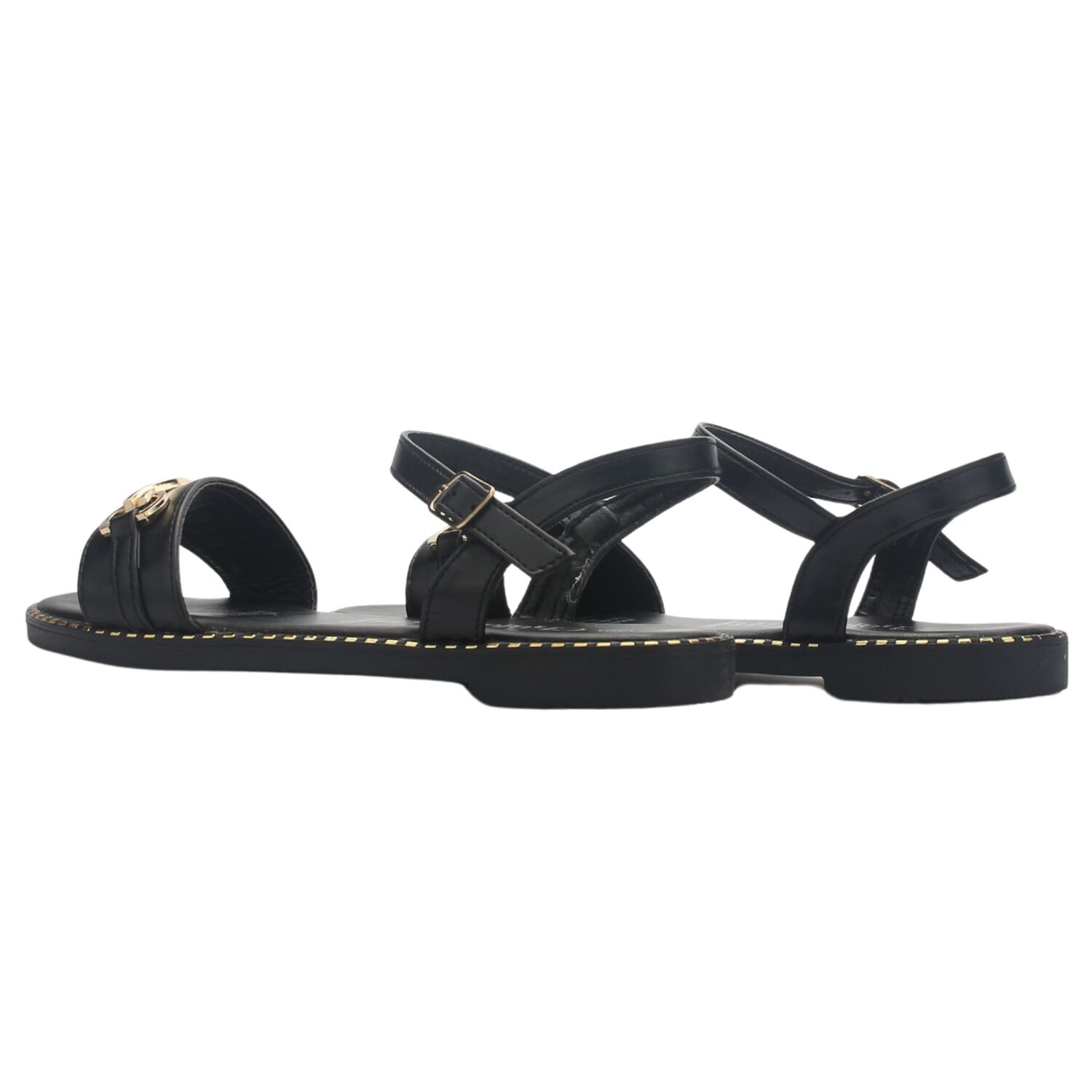 Sandalia Mujer Casual Negro Chalada Buckel-2 image number 5.0