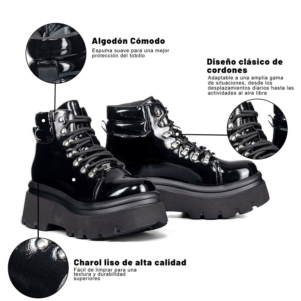 Botin Mujer Luc&iacute;a Negro Weide image number 7.0