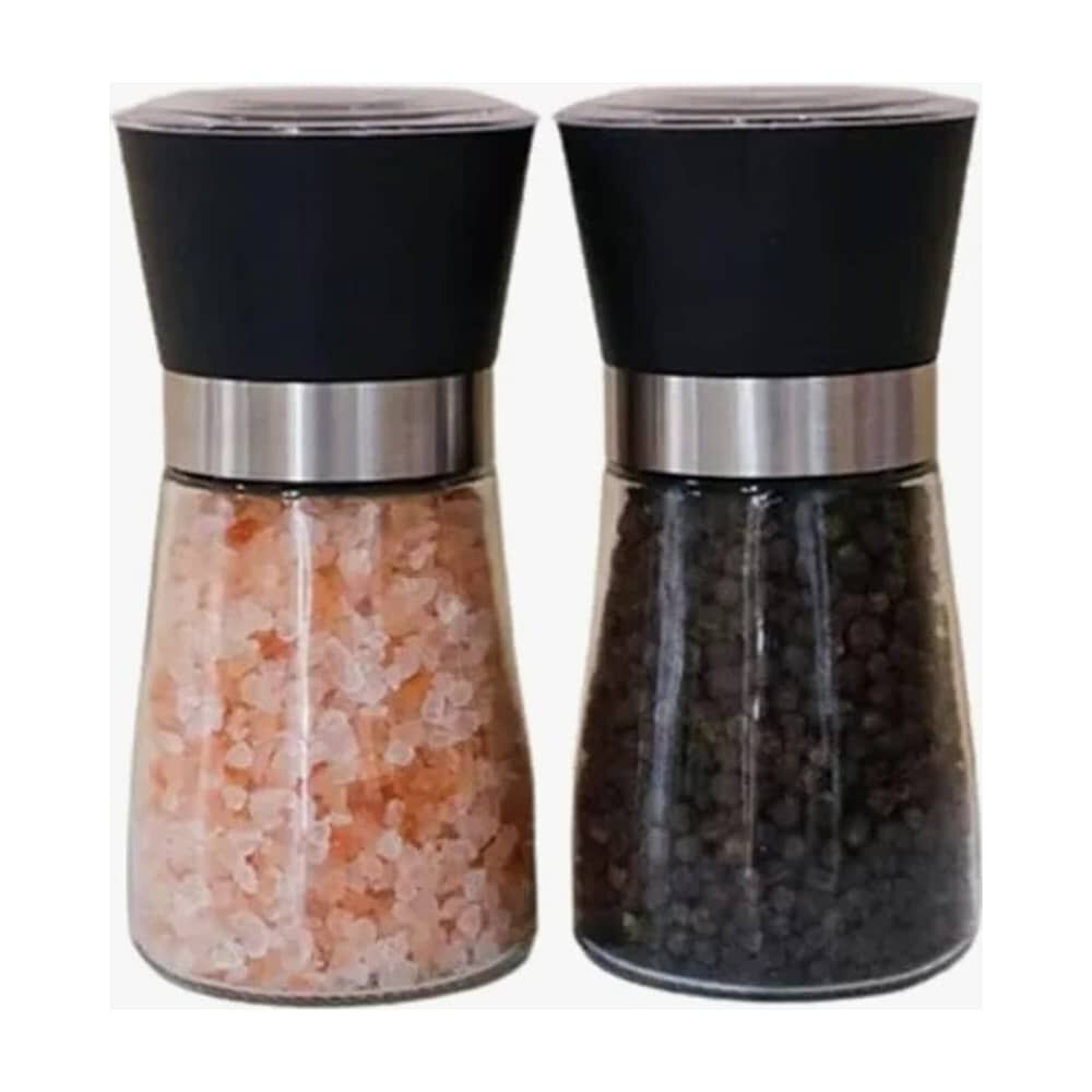 Pack X2 Molinillos De Sal Y Pimienta Grosor Ajustable image number 0.0