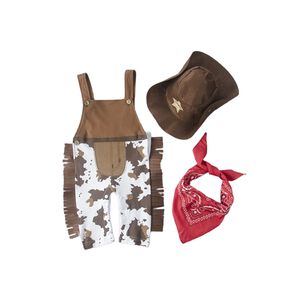 Disfraz Vaquero Para Bebé Excelente Calidad Con Gorro