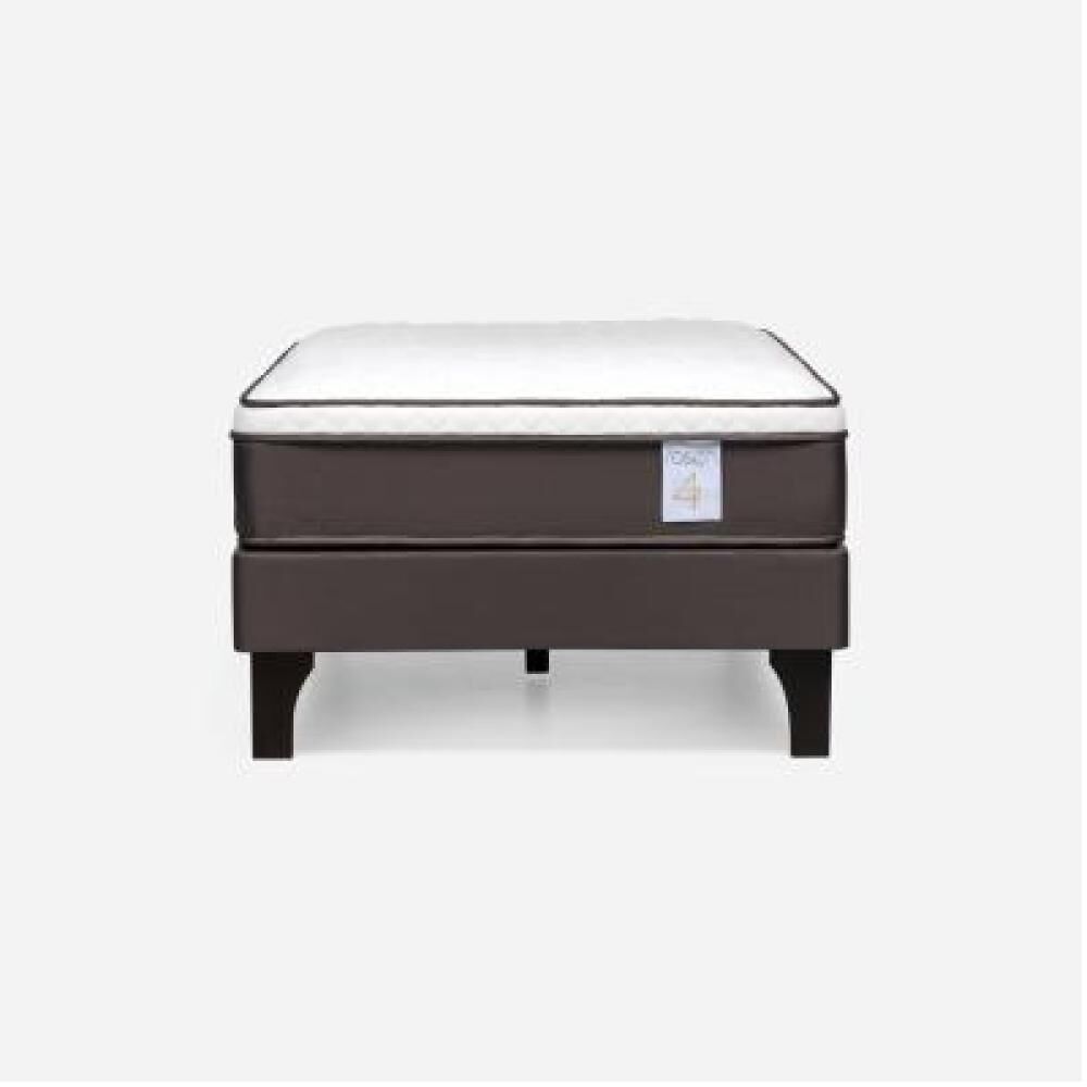 Cama Europea Rosen New Style 4 Plus / 1 Plaza / Base Normal image number 8.0
