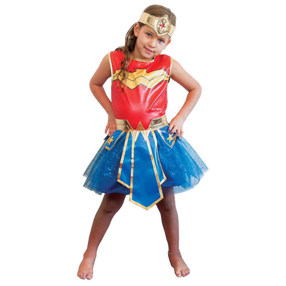 Disfraz Glam Mujer Maravilla 4/6 image number 0.0