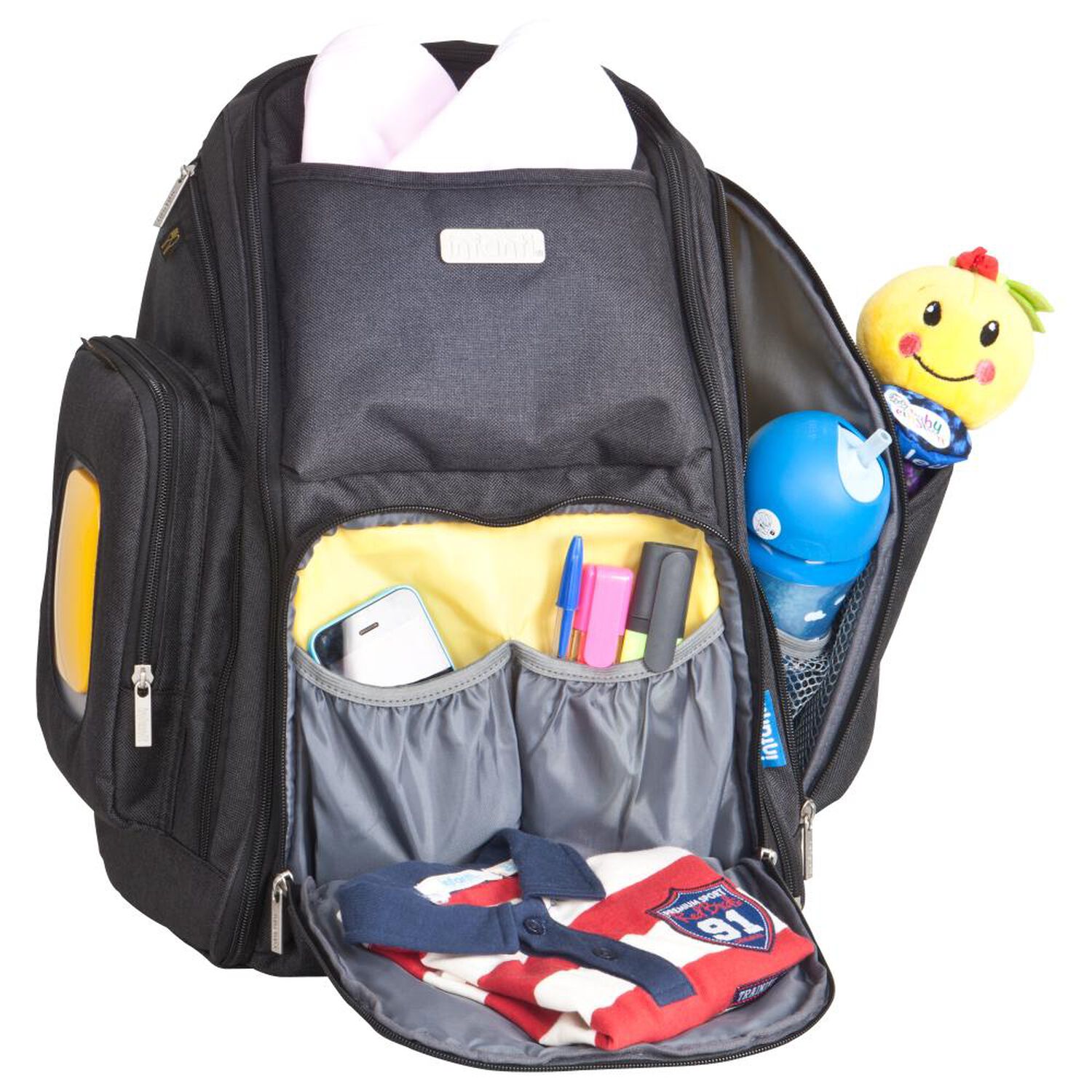 Mochila Mudador Infanti Back'pack Carbono image number 1.0