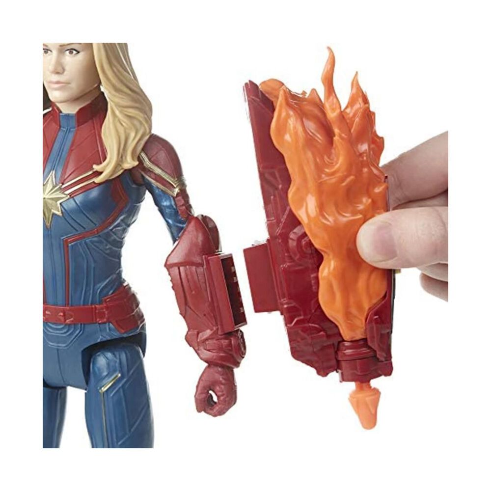 Juguete Figura De Accion Capitana Marvel 30cm Accesorios Hasbro image number 1.0