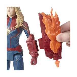 Juguete Figura De Accion Capitana Marvel 30cm Accesorios Hasbro