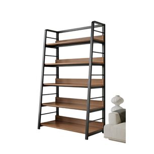 Estante Librero Repisas De 5 Niveles 180cm Cafe