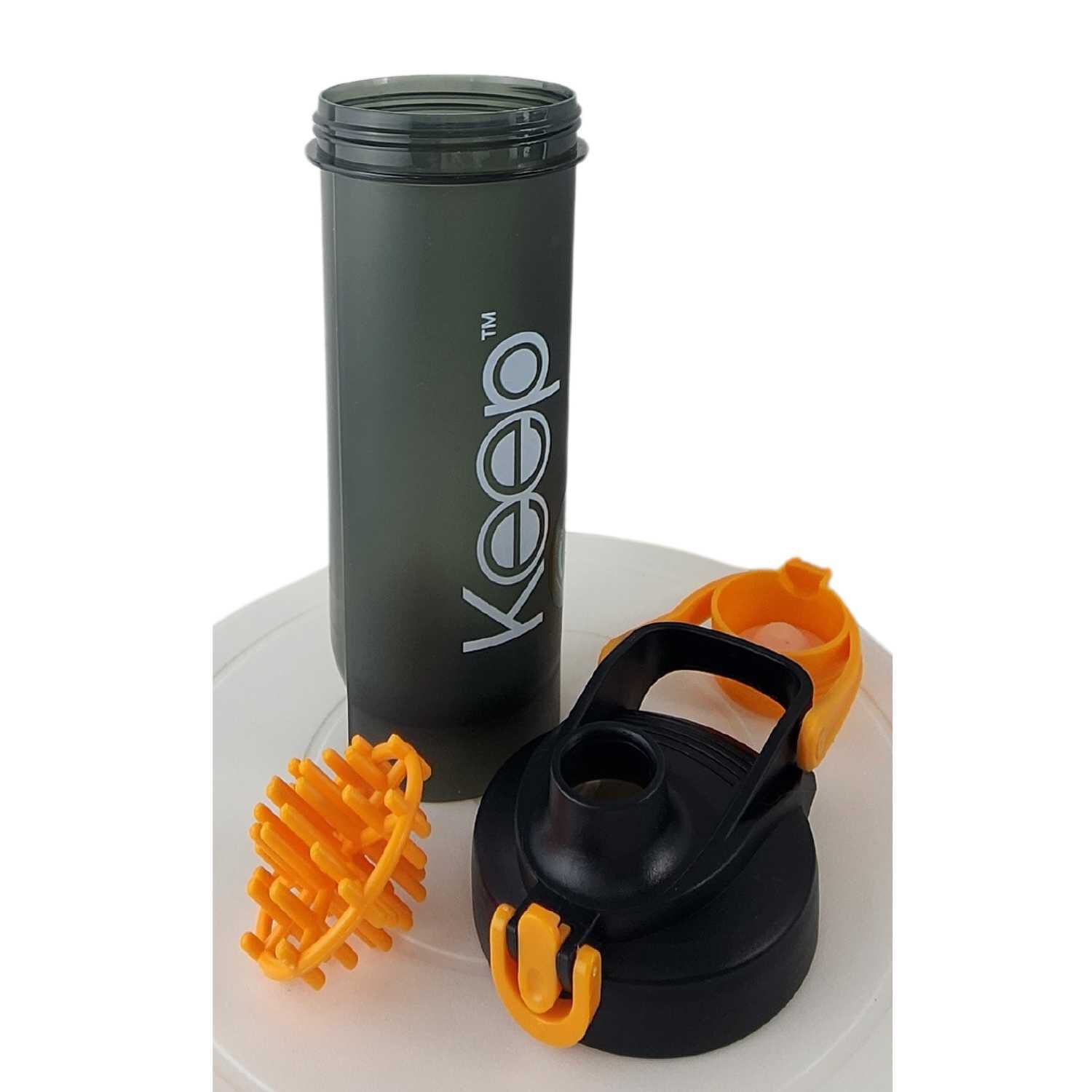 Botella Shaker Keep 700ml Sport Outdoor Gimnasio Naranja image number 6.0