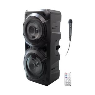 Parlante Bluetooth Karaoke 6000w Portatil Negro Lbsf8