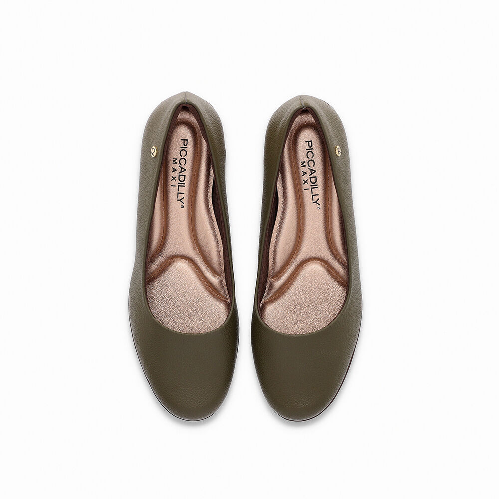 Zapato Mujer Verde Militar Beth 59 Piccadilly image number 2.0