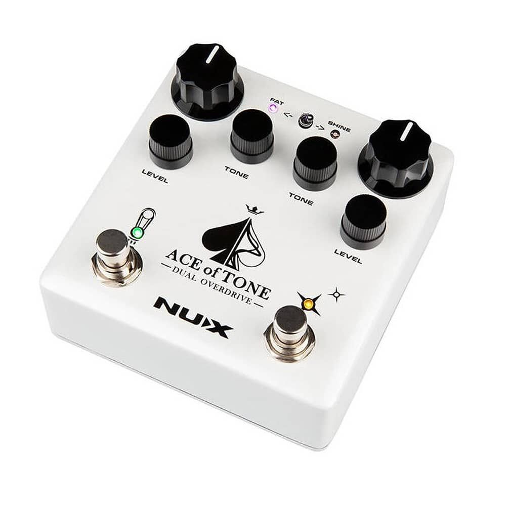 Pedal De Efecto Nux Overdrive Dual Ace Of Tone Ndo-5 image number 0.0