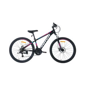 Bicicleta Totem Mtb Aro 26 Modelo Y650 Negro Rosa