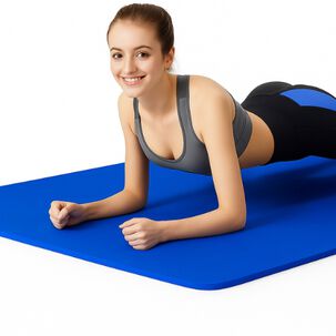 Yoga Mat Tapete Colchoneta Pilates 180x60x1 Cm Con Correas