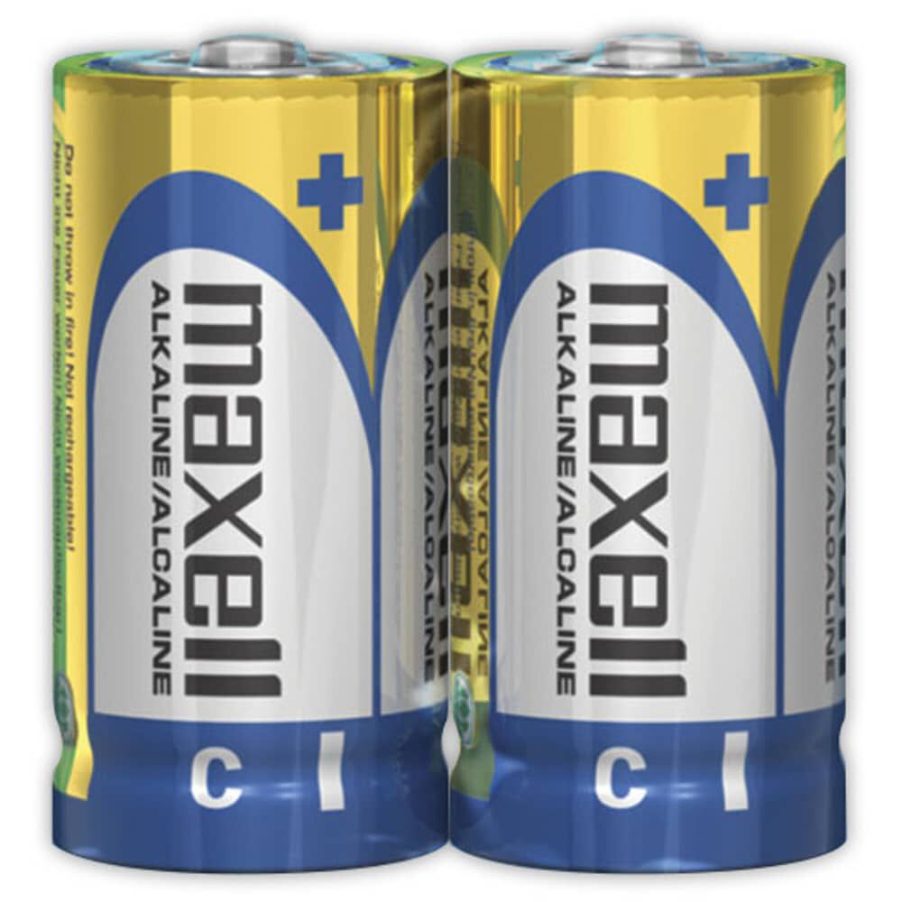 Pack 2 Pilas Alcalinas Maxell Tipo C image number 1.0