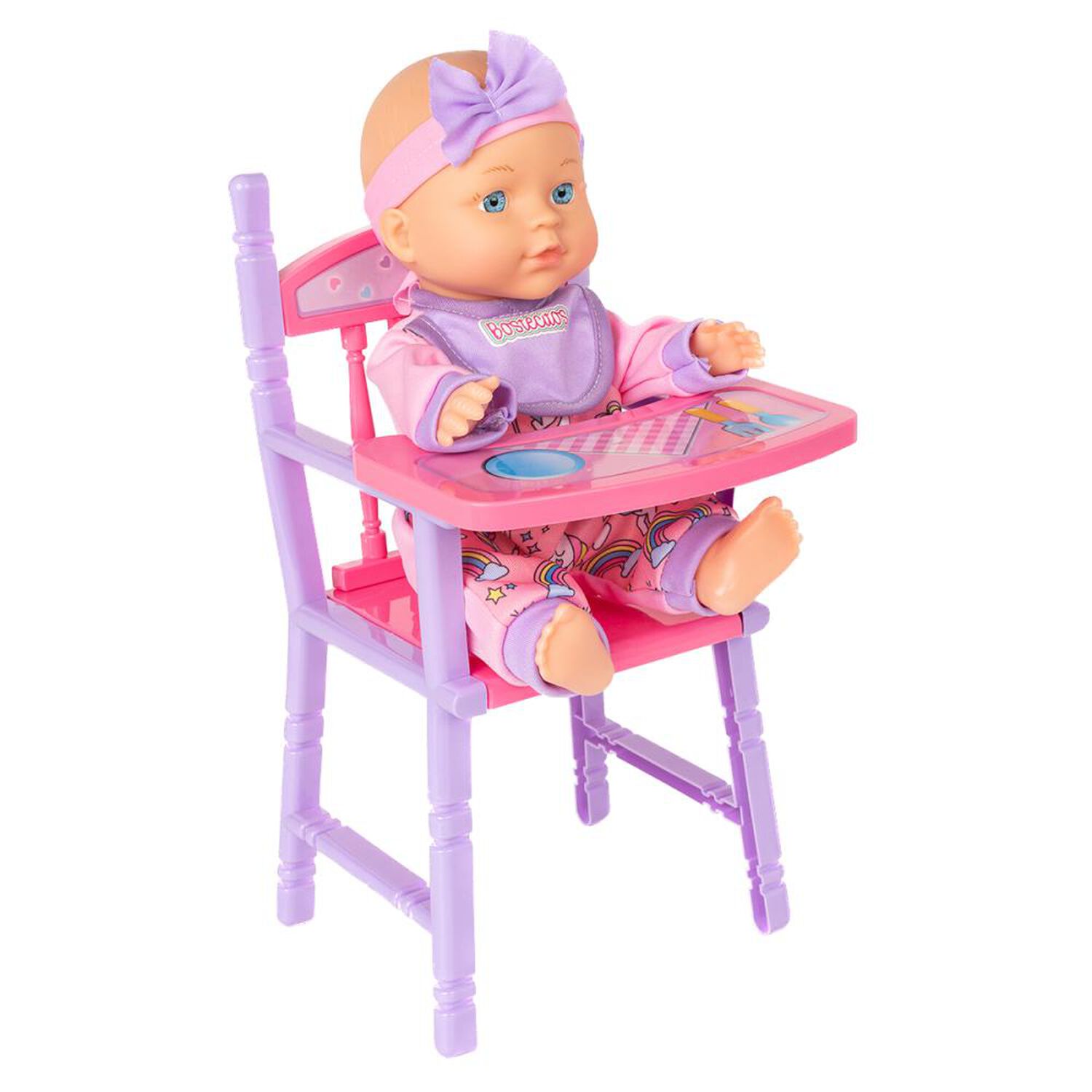 Mu&ntilde;eca Babydoll Bostecitos Abc 30cm W/3 Acc image number 0.0