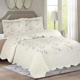 Quilt Andes Bordado Toronto Azul
