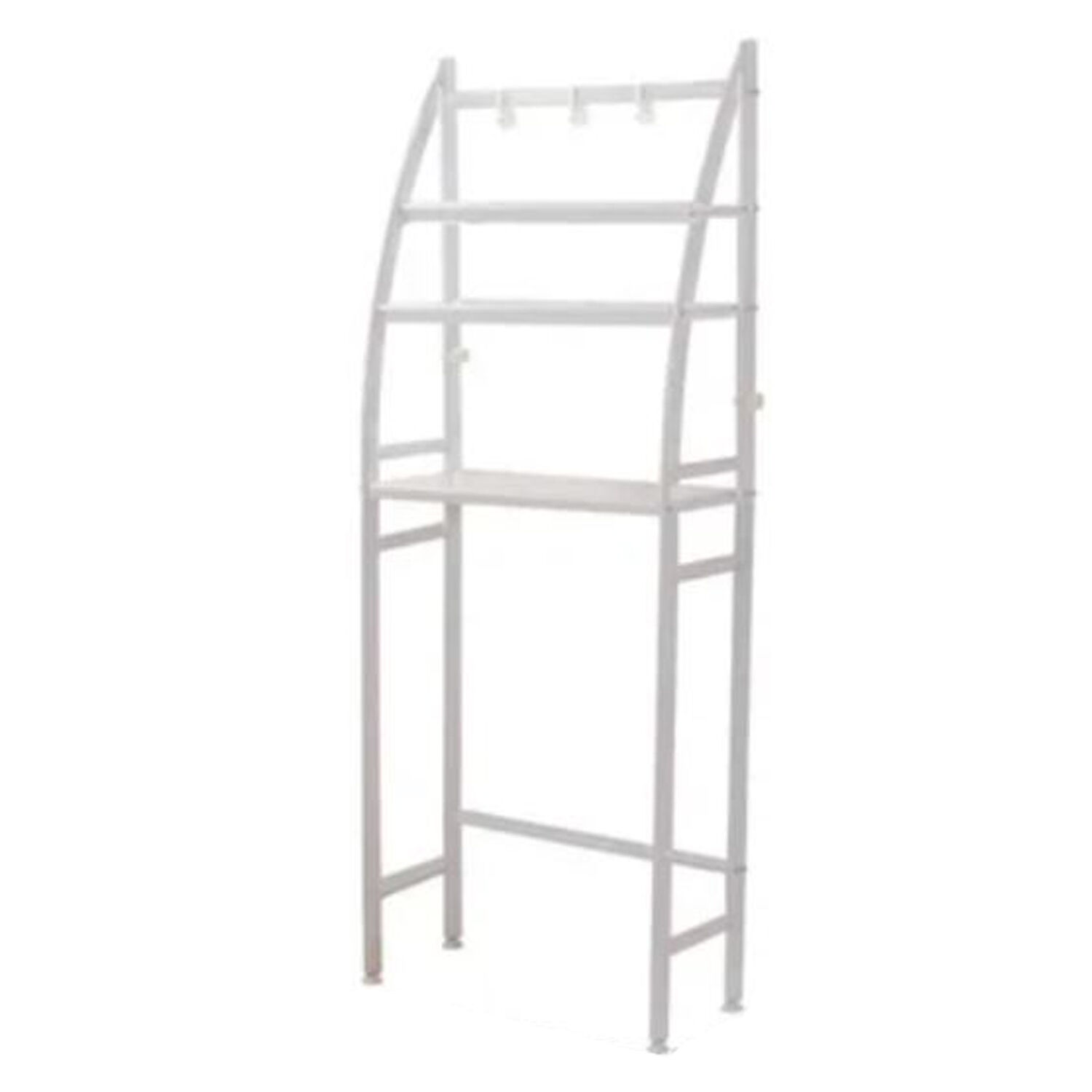 Estante Organizador Ba&ntilde;o Repisa 3 Niveles 160x47x25 Cm Blanco image number 0.0